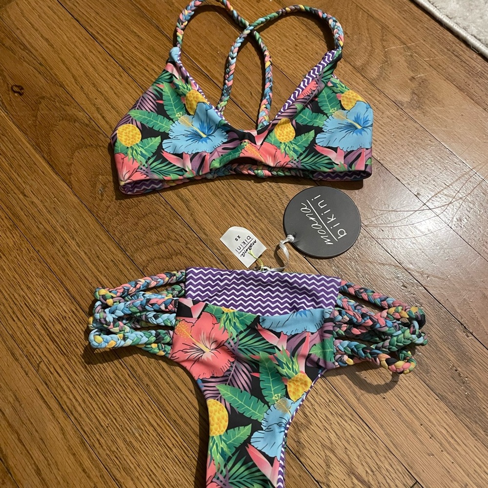 Moana Bikini Tropical Floral Two-Piece Swimwear